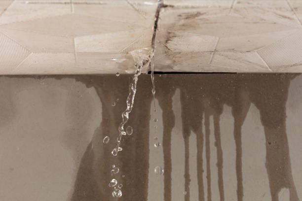 Professional Water Damage Restoration technician working in Saint Jo, TX